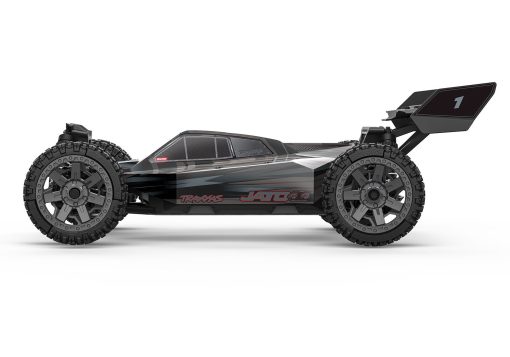 90154-4BLACK Traxxas Jato 4x4 Brushless BL-2S with clipless body - Black - Image 4