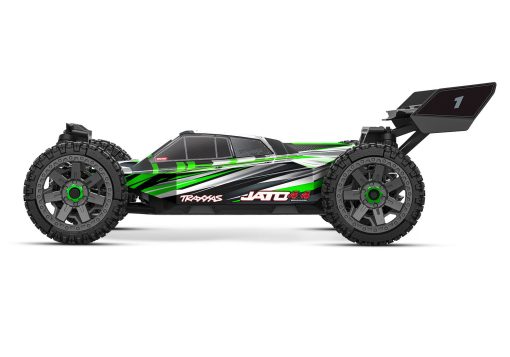 90154-4GREEN Traxxas Jato 4x4 Brushless BL-2S with clipless body - Green - Image 4