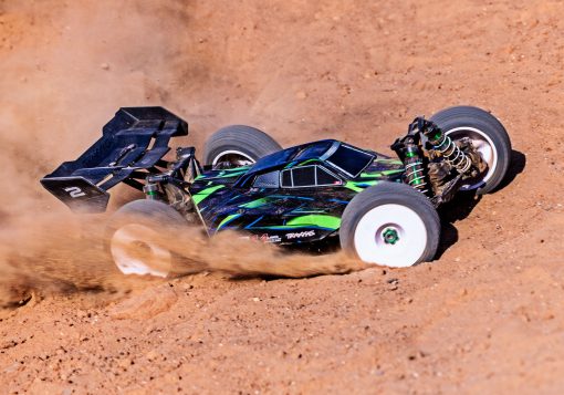 90386-4GREEN Traxxas Jato 4x4 VXL 1/8 Scale w/ Clipless Body - Green [Early 2025] - Image 5