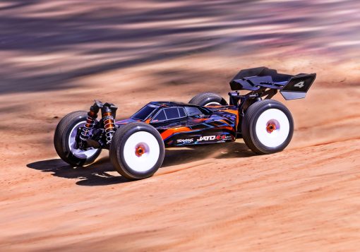 90386-4ORANGE Traxxas Jato 4x4 VXL 1/8 Scale w/ Clipless Body - Orange [Early 2025] - Image 10