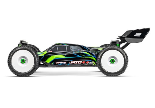 90386-4GREEN Traxxas Jato 4x4 VXL 1/8 Scale w/ Clipless Body - Green [Early 2025] - Image 4