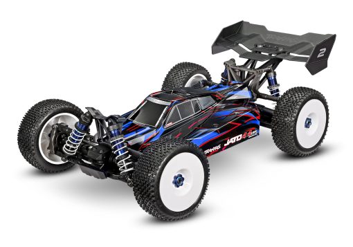 90386-4BLUE Traxxas Jato 4x4 VXL 1/8 Scale w/ Clipless Body - Blue [Early 2025]