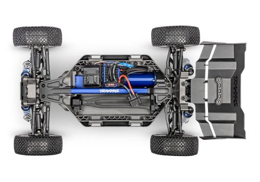 90386-4BLUE Traxxas Jato 4x4 VXL 1/8 Scale w/ Clipless Body - Blue [Early 2025] - Image 8