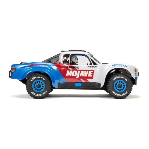 ARA2304ST2 MOJAVE GROM 223S BLX Brushless 4X4 Small Scale Desert Truck RTR with Battery & Charger, White - Image 4