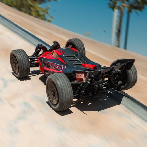 ARA2306ST1 TYPHON GROM 223S BLX Brushless 4X4 Small Scale Buggy RTR with Battery & Charger, Red - Image 13