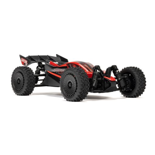 ARA2306ST1 TYPHON GROM 223S BLX Brushless 4X4 Small Scale Buggy RTR with Battery & Charger, Red - Image 5