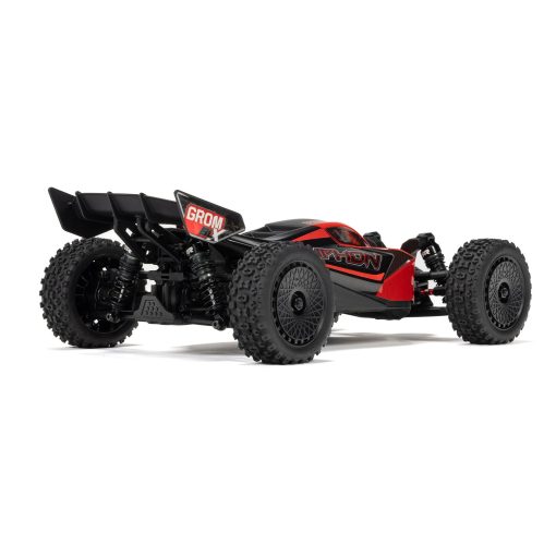 ARA2306ST1 TYPHON GROM 223S BLX Brushless 4X4 Small Scale Buggy RTR with Battery & Charger, Red - Image 2