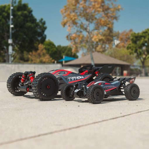 ARA2306T1 TYPHON GROM 4X4 223S BLX BRUSHLESS SMALL SCALE BUGGY RTR WITH DSC, SILVER - Image 12