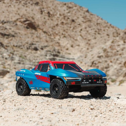 ARA3521T1 1/10 FURY 2wd 223S BLX Brushless Short Course Truck RTR with DSC, Blue - Image 10