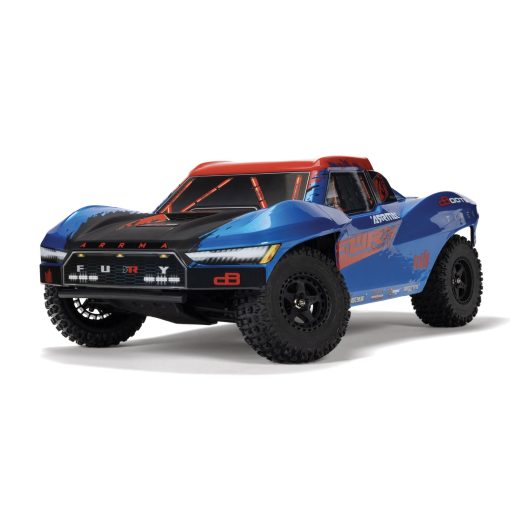 ARA3521T1 1/10 FURY 2wd 223S BLX Brushless Short Course Truck RTR with DSC, Blue