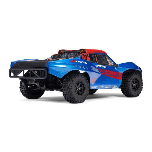 ARA3521T1 1/10 FURY 2wd 223S BLX Brushless Short Course Truck RTR with DSC, Blue - Image 2