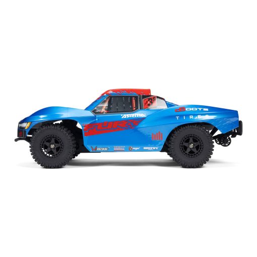 ARA3521T1 1/10 FURY 2wd 223S BLX Brushless Short Course Truck RTR with DSC, Blue - Image 6