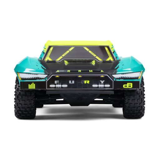 ARA3521T2 1/10 FURY 2wd 223S BLX Brushless Short Course Truck RTR with DSC, Green - Image 4