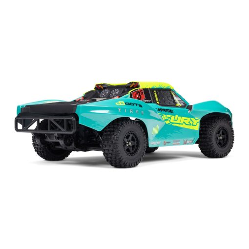 ARA3521T2 1/10 FURY 2wd 223S BLX Brushless Short Course Truck RTR with DSC, Green - Image 2