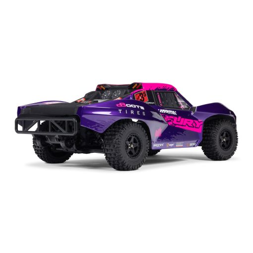 ARA3521T3 1/10 FURY 2wd 223S BLX Brushless Short Course Truck RTR with DSC, Purple - Image 2