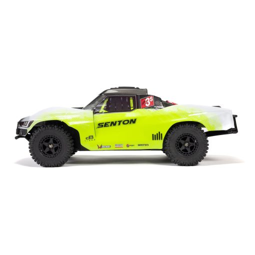 ARA4303V4T1 1/10 SENTON 4X4 223S BLX BRUSHLESS SHORT COURSE TRUCK RTR WITH DSC, YELLOW - Image 5