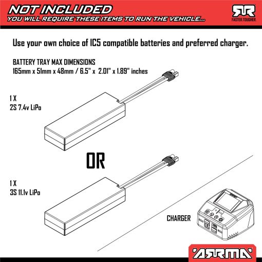 ARA4303V4T1 1/10 SENTON 4X4 223S BLX BRUSHLESS SHORT COURSE TRUCK RTR WITH DSC, YELLOW - Image 24