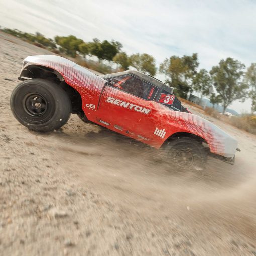 ARA4303V4T2 1/10 SENTON 4X4 223S BLX BRUSHLESS SHORT COURSE TRUCK RTR WITH DSC, RED - Image 12