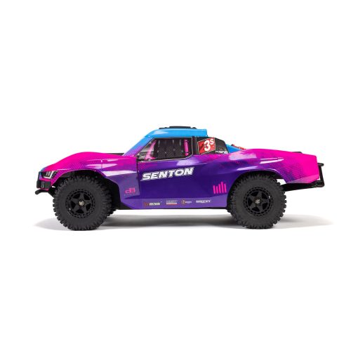 ARA4303V4T3 1/10 SENTON 4X4 223S BLX BRUSHLESS SHORT COURSE TRUCK RTR WITH DSC, BLUE - Image 5