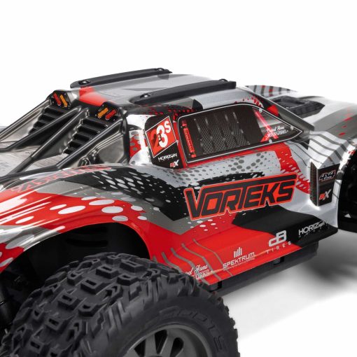 ARA4305V4T1 1/10 VORTEKS 223S BLX Brushless 4X4 Stadium Truck RTR with DSC, Red [ETA : 04/12] - Image 3