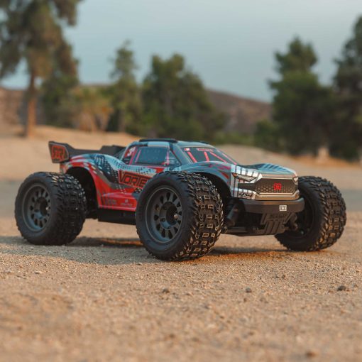 ARA4305V4T1 1/10 VORTEKS 223S BLX Brushless 4X4 Stadium Truck RTR with DSC, Red [ETA : 04/12] - Image 16