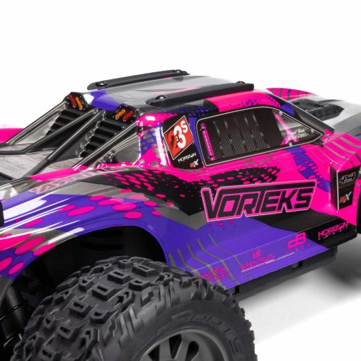 ARA4305V4T3 1/10 VORTEKS 223S BLX Brushless 4X4 Stadium Truck RTR with DSC, Purple [ETA : 04/12] - Image 4