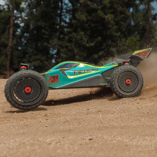 ARA4306V4T1 1/8 TYPHON 223S BLX Brushless 4X4 Buggy RTR with DSC, Green [ETA : 27/11] - Image 10