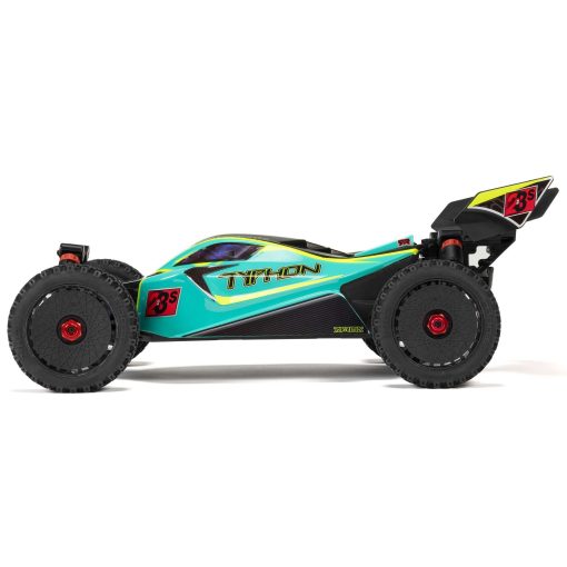 ARA4306V4T1 1/8 TYPHON 223S BLX Brushless 4X4 Buggy RTR with DSC, Green [ETA : 27/11] - Image 6