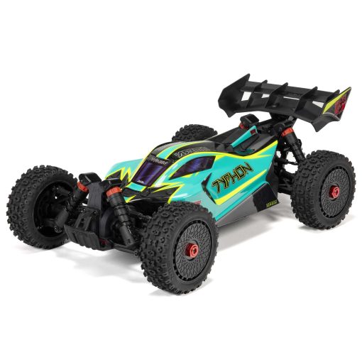 ARA4306V4T1 1/8 TYPHON 223S BLX Brushless 4X4 Buggy RTR with DSC, Green [ETA : 27/11]