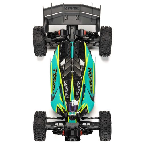 ARA4306V4T1 1/8 TYPHON 223S BLX Brushless 4X4 Buggy RTR with DSC, Green [ETA : 27/11] - Image 3