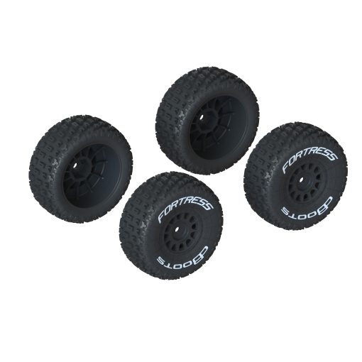 ARA550117 dBoots 'FORTRESS' Tire Set Glued, Option (2 Pairs)