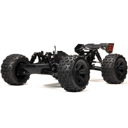 ARA8608V6T1 1/8 KRATON 6S V6 4X4 BLX Brushless Speed Monster Truck RTR, Blue/Orange - Image 7