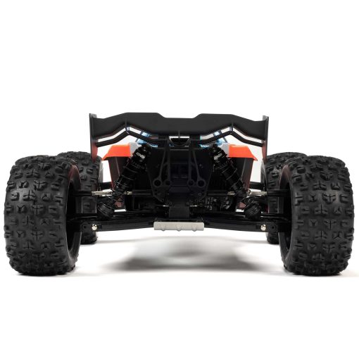 ARA8608V6T1 1/8 KRATON 6S V6 4X4 BLX Brushless Speed Monster Truck RTR, Blue/Orange - Image 3