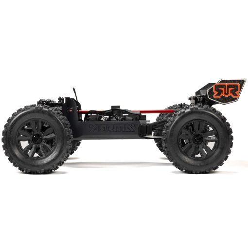 ARA8608V6T1 1/8 KRATON 6S V6 4X4 BLX Brushless Speed Monster Truck RTR, Blue/Orange - Image 8