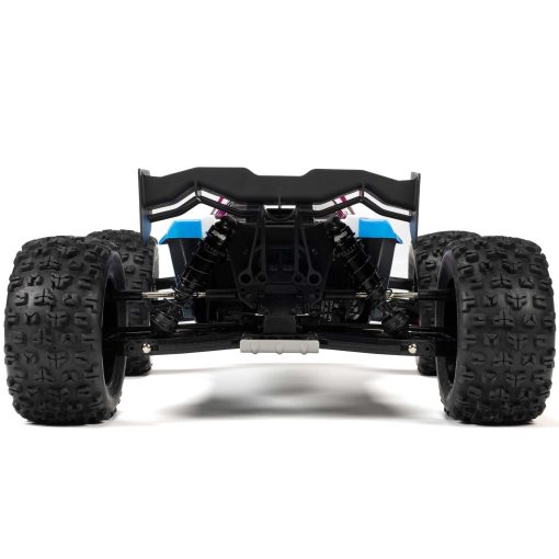 ARA8608V6T2 1/8 KRATON 6S V6 4X4 BLX Brushless Speed Monster Truck RTR, Blue/Pink - Image 3