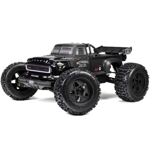 ARA8611V6T1 1/8 NOTORIOUS 6S V6 4X4 BLX Brushless Stunt Truck RTR, Black