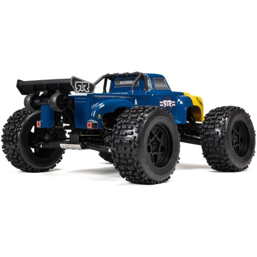 ARA8611V6T2 1/8 NOTORIOUS 6S V6 4X4 BLX Brushless Stunt Truck RTR, Blue - Image 2