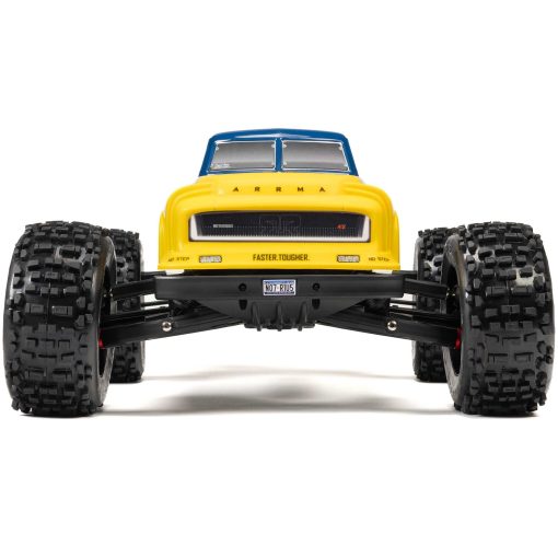 ARA8611V6T2 1/8 NOTORIOUS 6S V6 4X4 BLX Brushless Stunt Truck RTR, Blue - Image 5