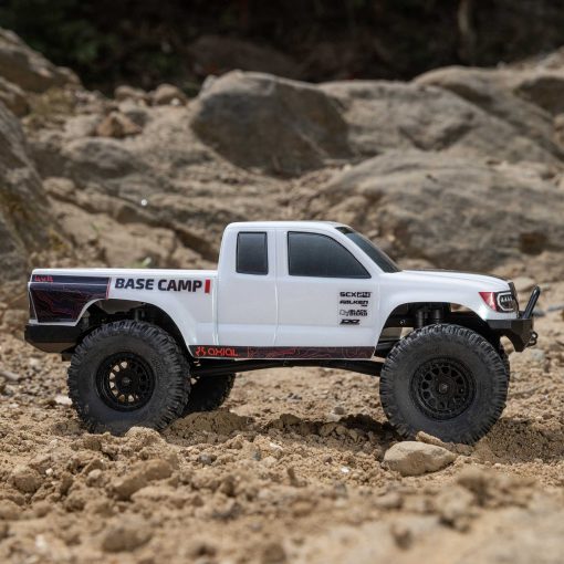 AXI-1219T1 1/24 SCX24 Base Camp 4WD Rock Crawler Brushed RTR with Battery & Charger, White - Image 19