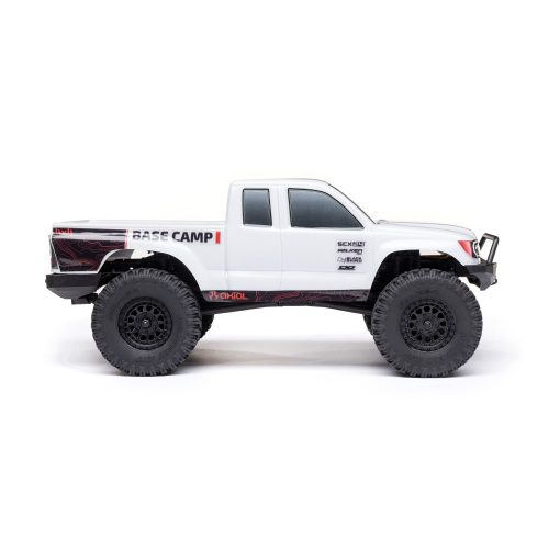 AXI-1219T1 1/24 SCX24 Base Camp 4WD Rock Crawler Brushed RTR with Battery & Charger, White - Image 3