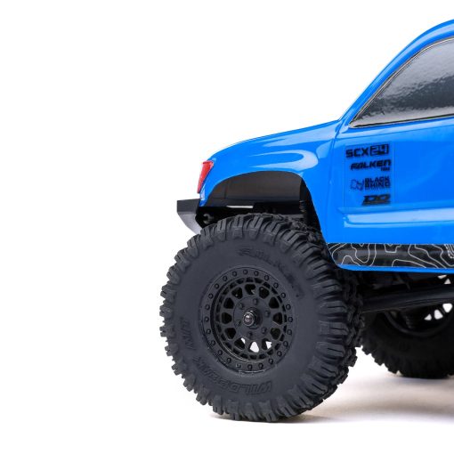 AXI-1219T2 1/24 SCX24 Base Camp 4WD Rock Crawler Brushed RTR with Battery & Charger, Blue - Image 5