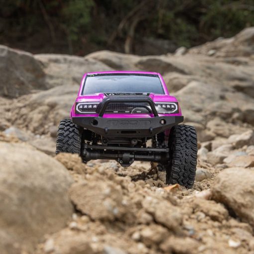 AXI-1219T3 1/24 SCX24 Base Camp 4WD Rock Crawler Brushed RTR with Battery & Charger, Pink - Image 17