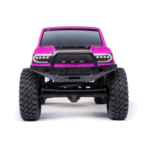 AXI-1219T3 1/24 SCX24 Base Camp 4WD Rock Crawler Brushed RTR with Battery & Charger, Pink - Image 7