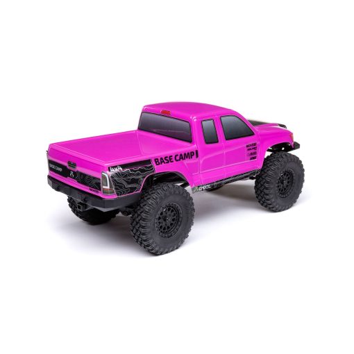 AXI-1219T3 1/24 SCX24 Base Camp 4WD Rock Crawler Brushed RTR with Battery & Charger, Pink - Image 4