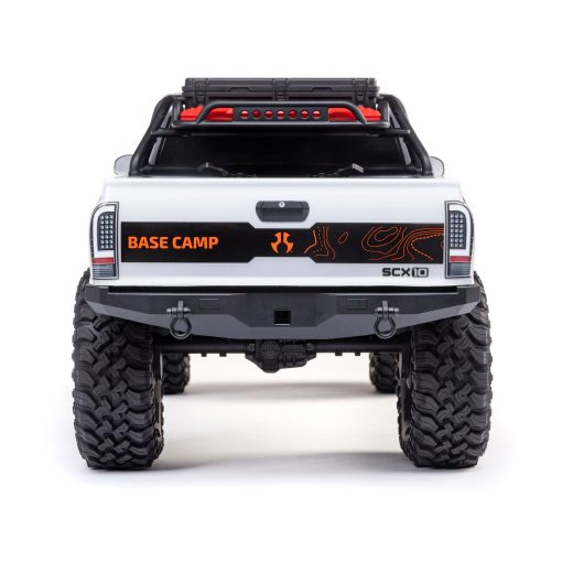 AXI-1375T1 1/10 SCX10 III Base Camp 4X4 Rock Crawler Brushed RTR, White - Image 10