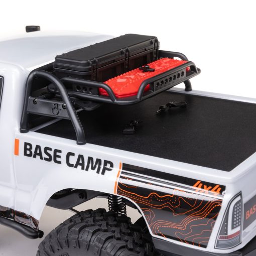 AXI-1375T1 1/10 SCX10 III Base Camp 4X4 Rock Crawler Brushed RTR, White - Image 3