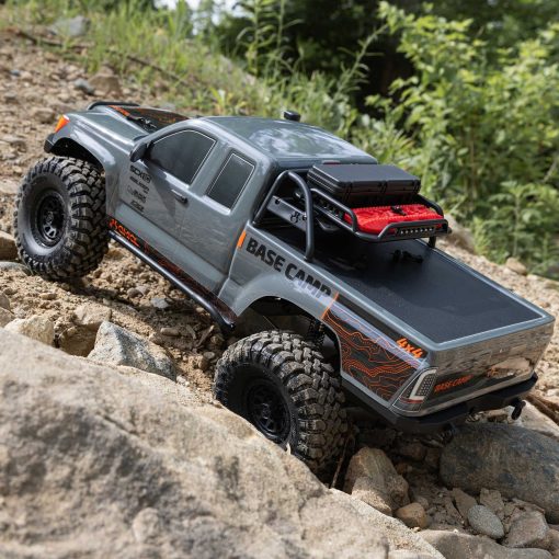 AXI-1375T2 1/10 SCX10 III Base Camp 4X4 Rock Crawler Brushed RTR, Gray - Image 13