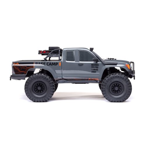 AXI-1375T2 1/10 SCX10 III Base Camp 4X4 Rock Crawler Brushed RTR, Gray - Image 6