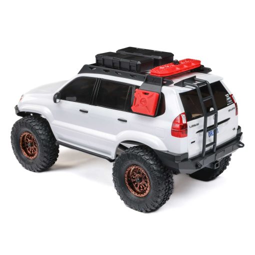 AXI-1532T1 1/24 SCX24 Lexus GX 470 4X4 Rock Crawler RTR, White - Image 2