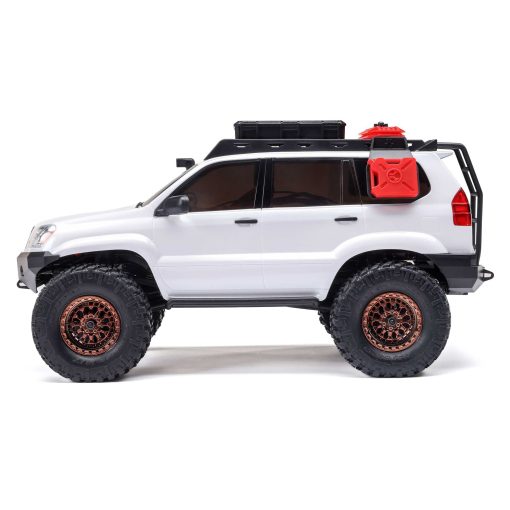 AXI-1532T1 1/24 SCX24 Lexus GX 470 4X4 Rock Crawler RTR, White - Image 6